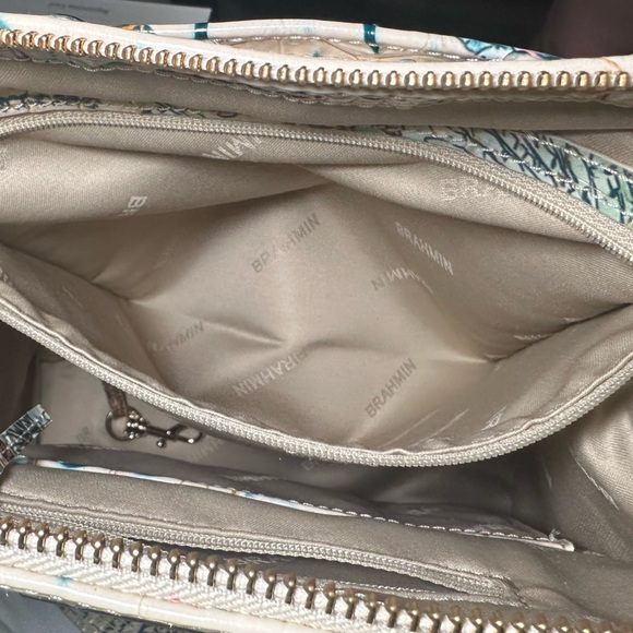 Brahmin Caroline Souvenir Ombre Melbourne Leather Satchel - Picture 9 of 13